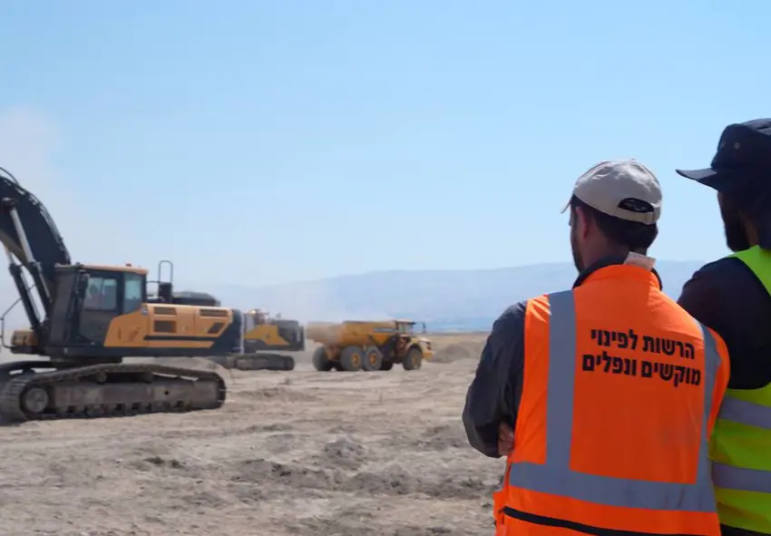 משרד הביטחון מאיץ את העבודות לפינוי המוקשים במרחב המזרחי, כחלק מהקמת המכשול הביטחוני בגבול 11.8.26 2