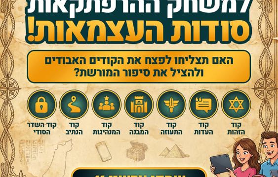 יחידת המוזיאונים משחק לפסח