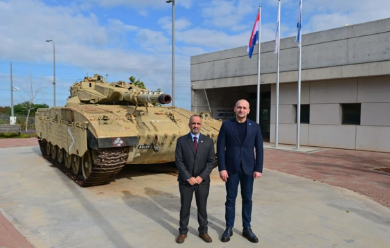 אגף סיבט הוביל סיור רשמי עבור שר ההגנה הקרואטי 25.2.26 3